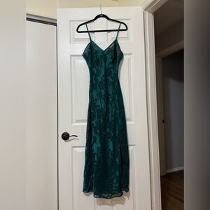 Victoria’s Secret Gold Label Sheer Long Slip Dress Size Large